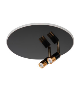 JUBEL - Flush ceiling light - 40 cm - LED Dim. - 2700K - Gun Metal-2
