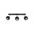 3 Light Spotlight Bar Black, GU10 - 4