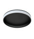 ESTREJA - Flush ceiling light - 40 cm - LED Dim. - 2500K/3000K - Black-2