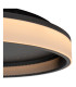 ESTREJA - Flush ceiling light - 40 cm - LED Dim. - 2500K/3000K - Black-10
