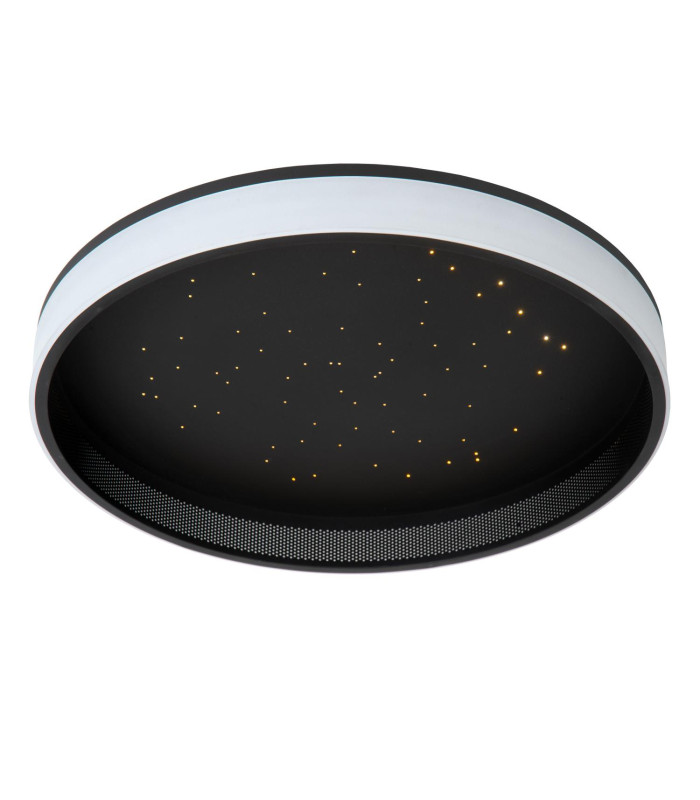 ESTREJA - Flush ceiling light - 40 cm - LED Dim. - 2500K/3000K - Black-12