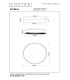 ESTREJA - Flush ceiling light - 40 cm - LED Dim. - 2500K/3000K - Black-13