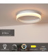 ESTREJA - Flush ceiling light - 40 cm - LED Dim. - 2500K/3000K - White-3