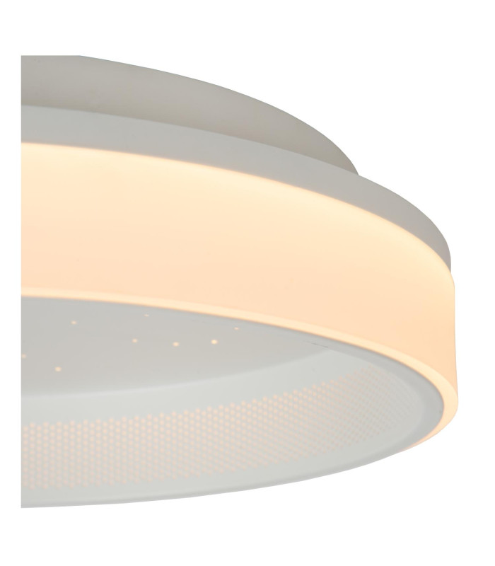 ESTREJA - Flush ceiling light - 40 cm - LED Dim. - 2500K/3000K - White-9