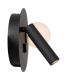 7W 3000K - With USB charging point - Black-4