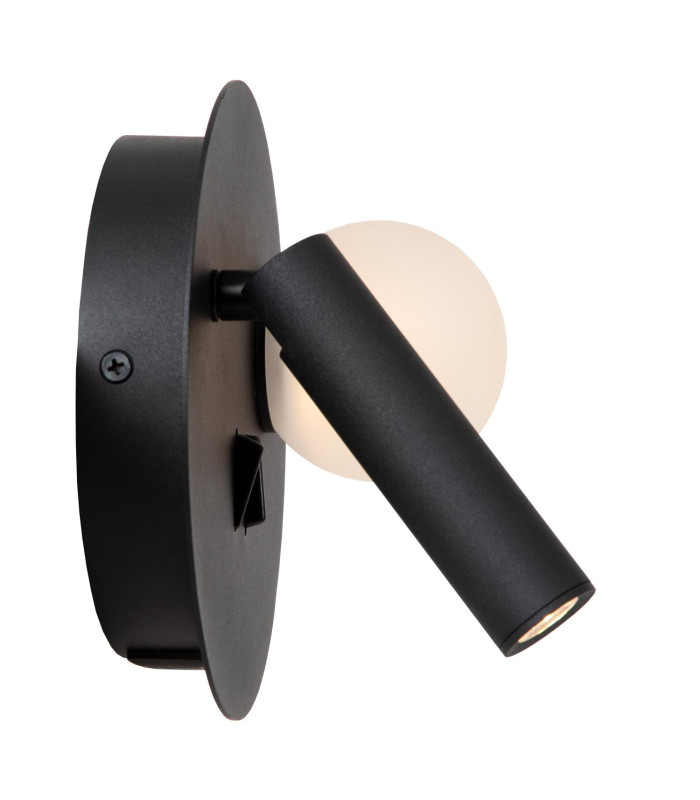 7W 3000K - With USB charging point - Black-4