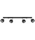 4 Light Spotlight Bar Black, GU10 - 1