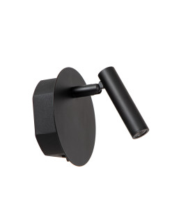 2 cm - LED - 1x2W 3000K - With magnetic mounting system - Black-1