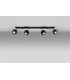 4 Light Spotlight Bar Black, GU10 - 2