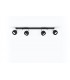 4 Light Spotlight Bar Black, GU10 - 3