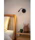 JOLIJN - Rechargeable Bedside lamp - Battery - 11 cm - LED - 1x2W 3000K - With magnetic mounting system - Black-4
