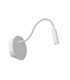 JOLIJN - Rechargeable Bedside lamp - Battery - 11 cm - LED - 1x2W 3000K - With magnetic mounting system - White-1