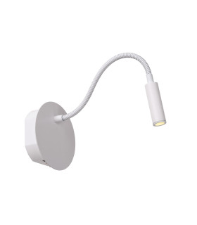 JOLIJN - Rechargeable Bedside lamp - Battery - 11 cm - LED - 1x2W 3000K - With magnetic mounting system - White-1