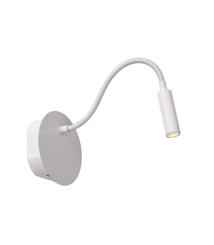 JOLIJN - Rechargeable Bedside lamp - Battery - 11 cm - LED - 1x2W 3000K - With magnetic mounting system - White-1