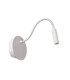 JOLIJN - Rechargeable Bedside lamp - Battery - 11 cm - LED - 1x2W 3000K - With magnetic mounting system - White-2