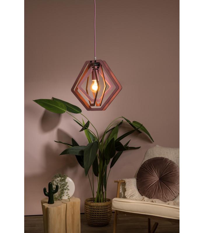 MAURO - Pendant light Children - 1xE27 - Pink-3