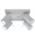 4 Light Spotlight Cluster Grey, GU10 - 1