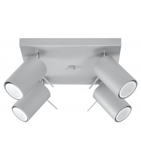 4 Light Spotlight Cluster Grey, GU10 - 1