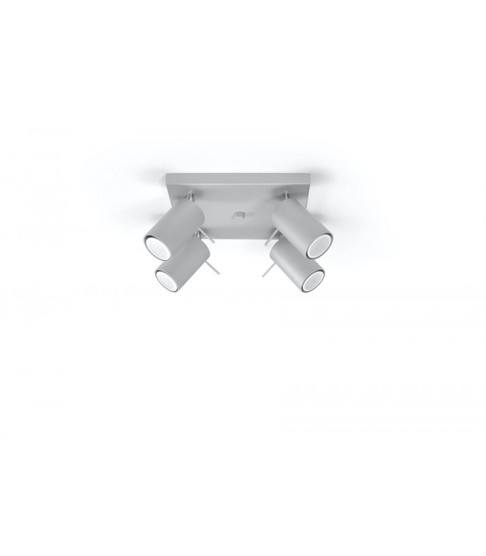 4 Light Spotlight Cluster Grey, GU10 - 2