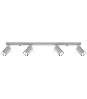 4 Light Spotlight Bar Grey, GU10 - 1