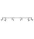 6 Light Spotlight Bar Grey, GU10 - 1