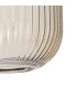 Yorktown Linear 3 Light Pendant 20cm Tubular Ribbed Glass Black Chrome/Matt Black Champagne-9