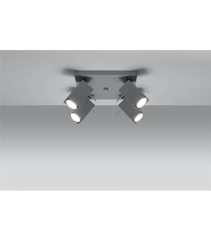 4 Light Spotlight Cluster Grey, GU10 - 3