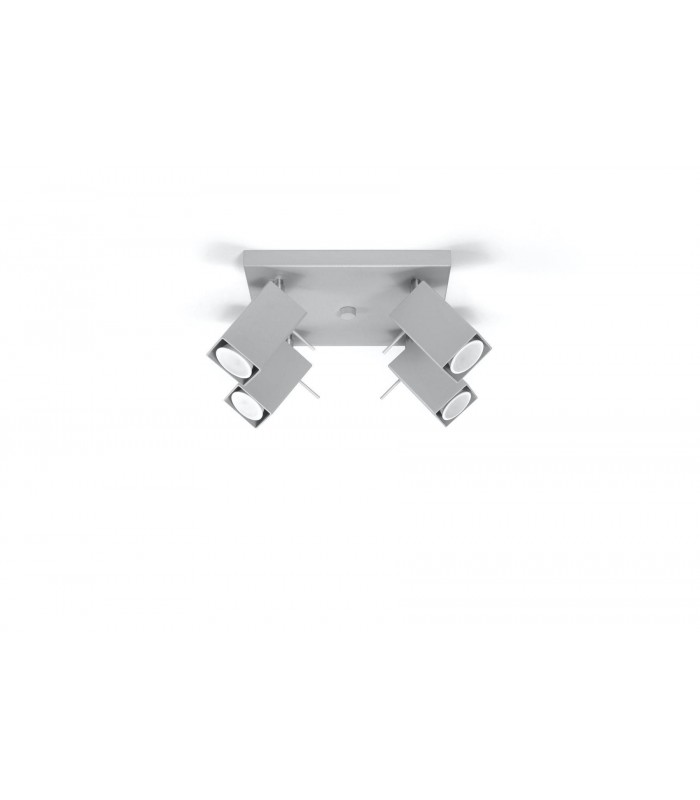 4 Light Spotlight Cluster Grey, GU10 - 4