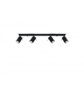 4 Light Spotlight Bar Black, GU10 - 2