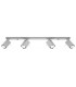 4 Light Spotlight Bar Grey, GU10 - 1