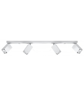 4 Light Spotlight Bar White, GU10 - 1