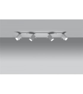 4 Light Spotlight Bar White, GU10 - 2
