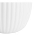 Yorktown Linear 4 Light Pendant 20cm Almond Ribbed Glass Antique Silver/Matt Black Opal-9