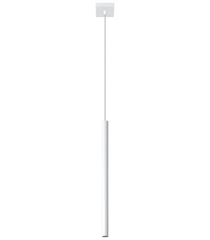 1 Light Ceiling Pendant White, G9 - 1