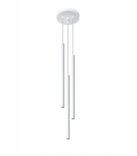 3 Light Cluster Drop Pendant White, G9 - 1