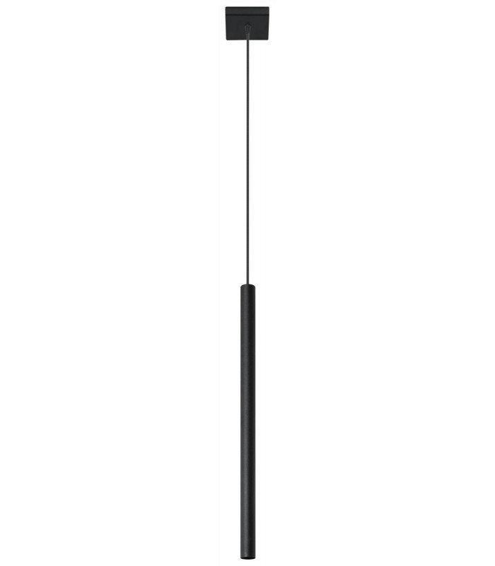 1 Light Ceiling Pendant Black, G9 - 1