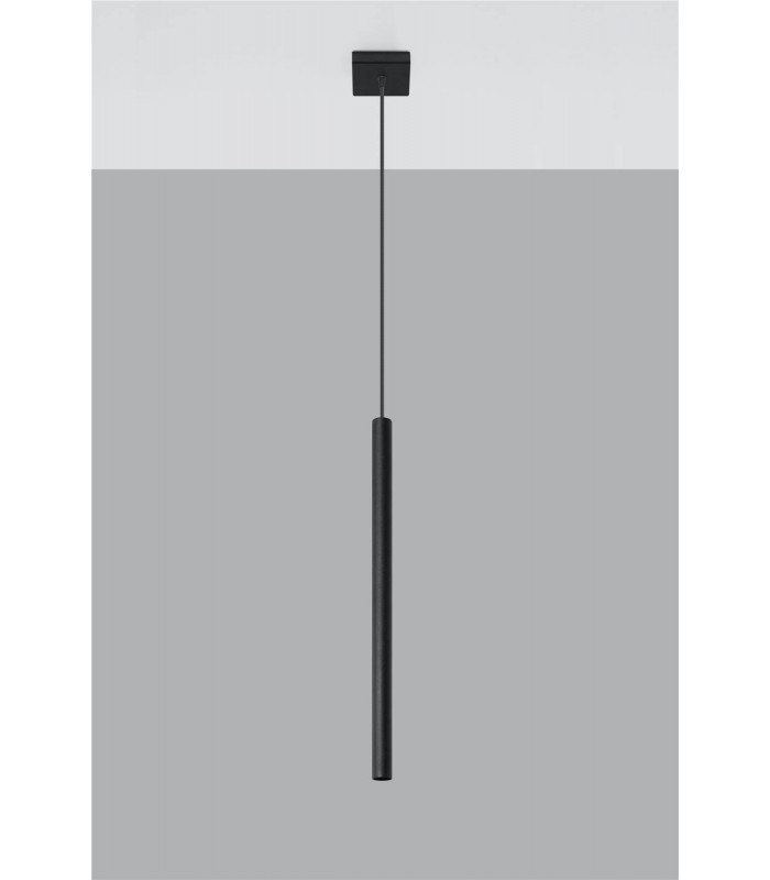1 Light Ceiling Pendant Black, G9 - 4