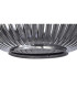 Yorktown Linear 4 Light Pendant 20cm Tubular Ribbed Glass Copper/Matt Black Smoked-10