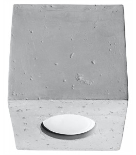 1 Light Surface Mounted Downlight Off White, GU10 - 1