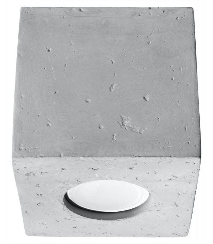 1 Light Surface Mounted Downlight Off White, GU10 - 1