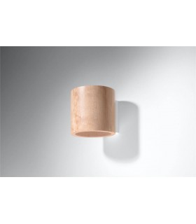 1 Light Wall Light Natural Wood, G9 - 2