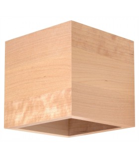 1 Light Wall Light Natural Wood, G9 - 1