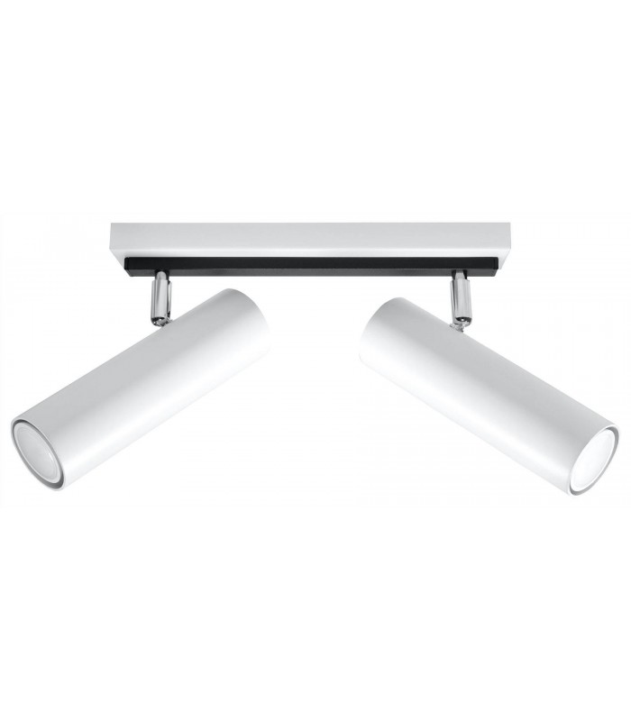 2 Light Spotlight Bar White, GU10 - 1