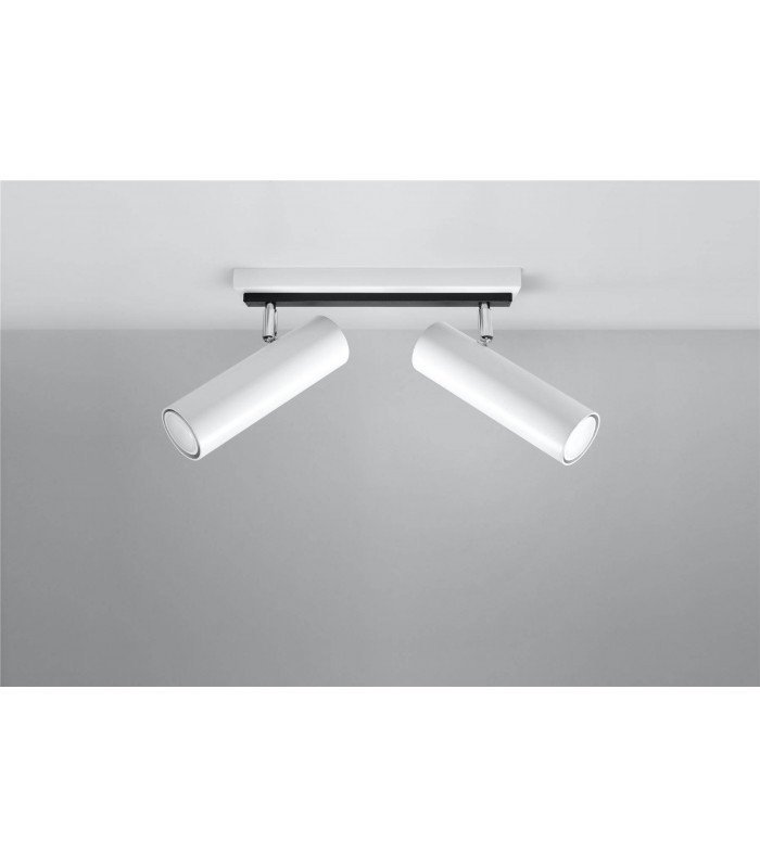 2 Light Spotlight Bar White, GU10 - 4