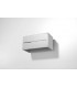 2 Light Up Down Flush Wall Light Grey - 1