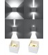 LED 1 Light Up Down Flush Wall Light White - 2