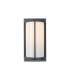 Albion Wall Lamp 1 x E27 IP54 Dark Grey/Opal -10