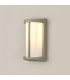 Albion Wall Lamp 1 x E27 IP54 Matt Silver/Opal -3