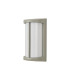 Albion Wall Lamp 1 x E27 IP54 Matt Silver/Opal -5