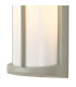 Albion Wall Lamp 1 x E27 IP54 Matt Silver/Opal -8